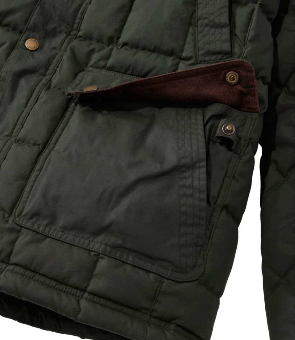 Men's Upcountry Waxed Down Hooded Jacket