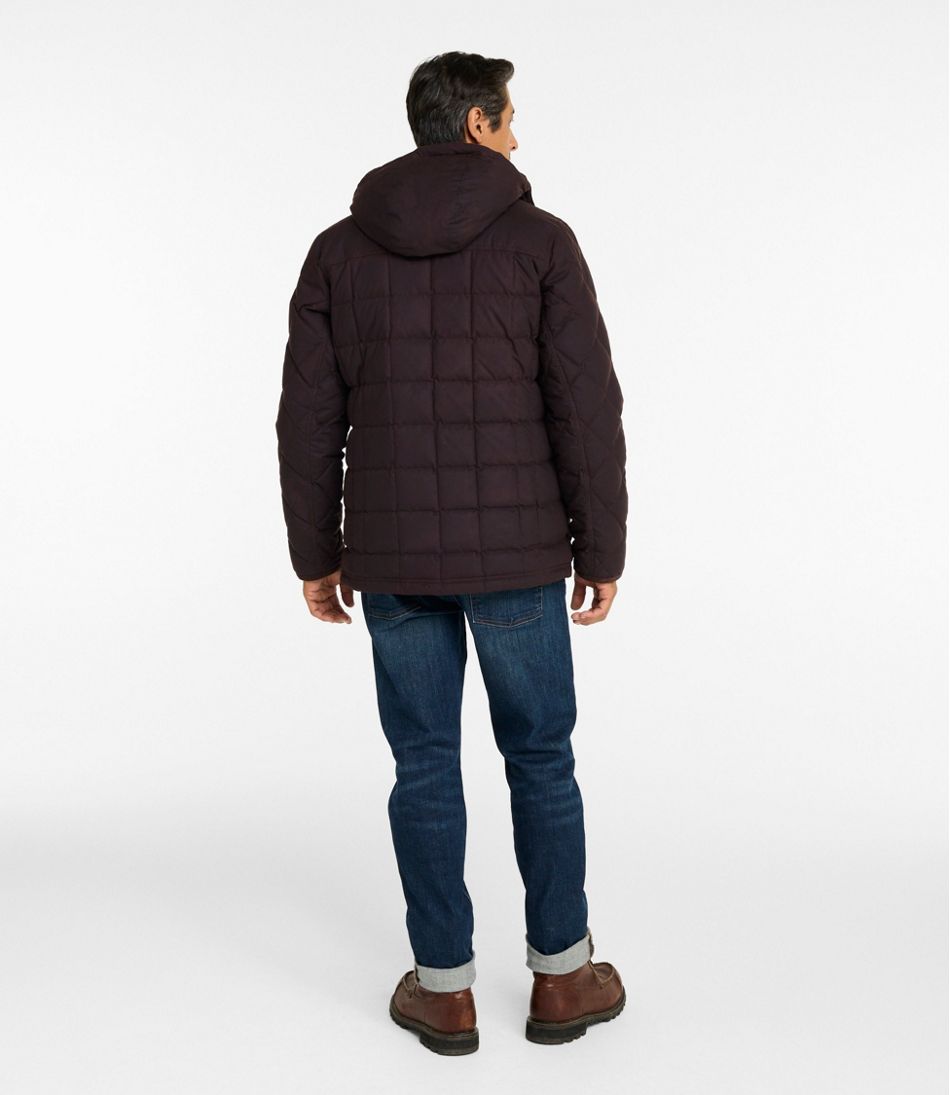 Men's Upcountry Waxed Down Hooded Jacket