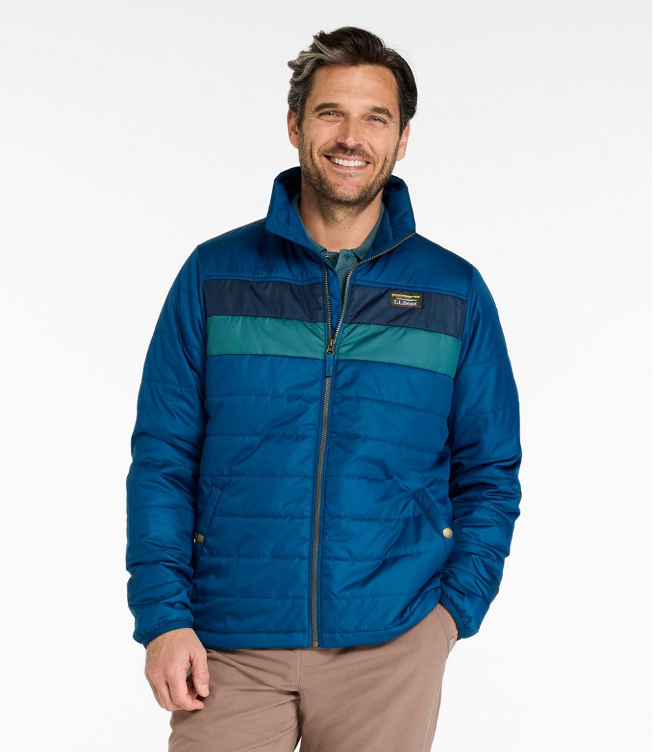 Men's Mountain Classic Puffer Jacket Colorblock