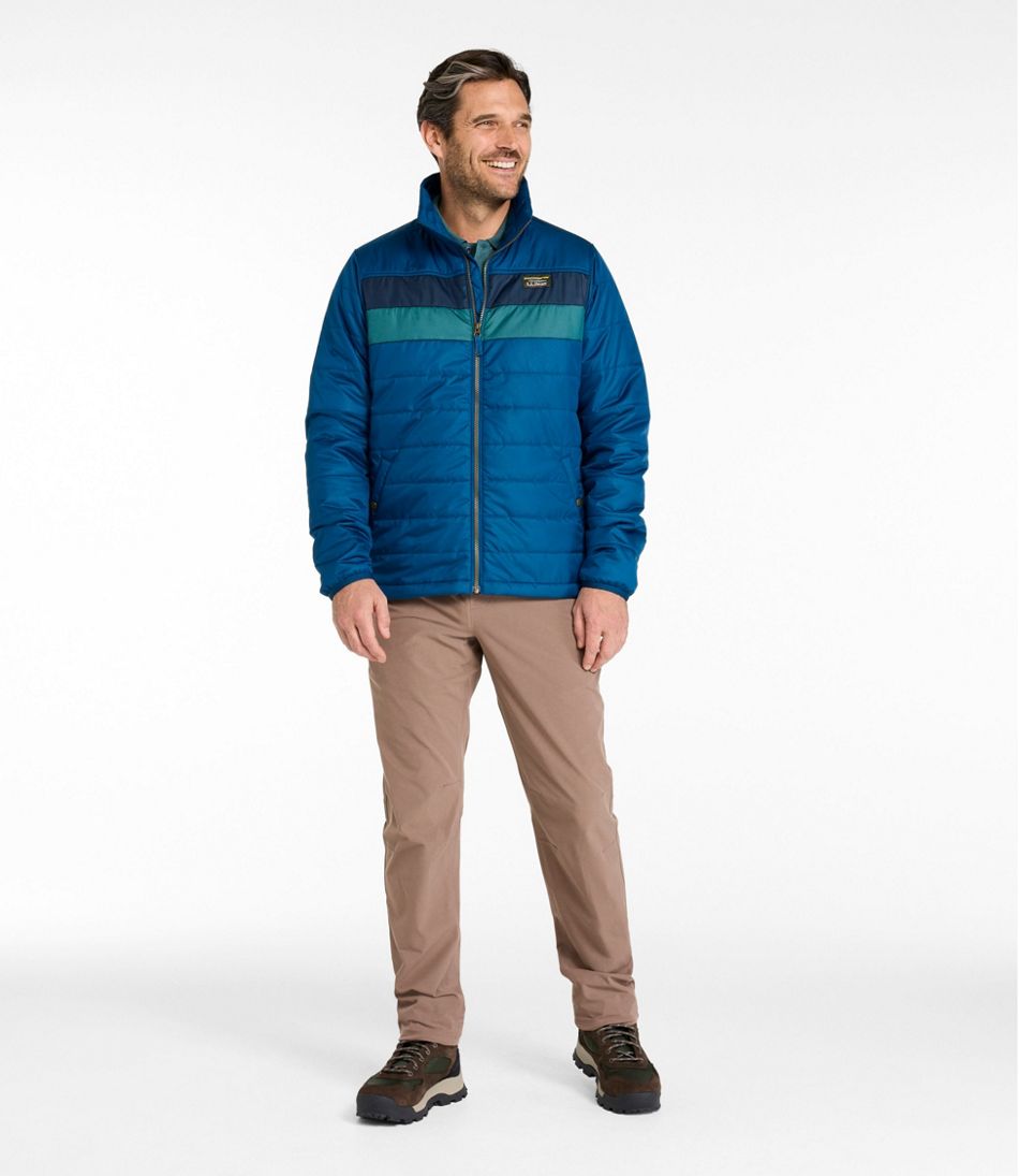 Men's Mountain Classic Puffer Jacket Colorblock