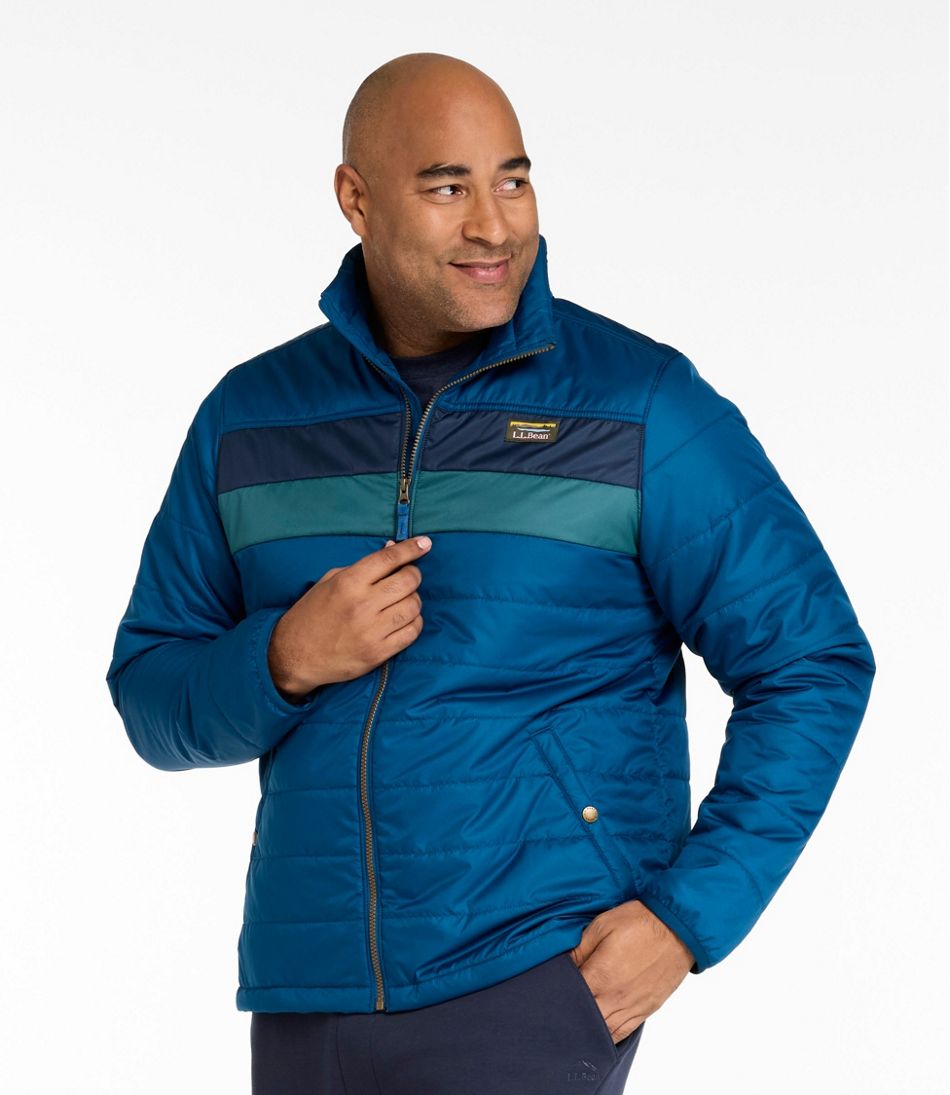 Men's Mountain Classic Puffer Jacket Colorblock
