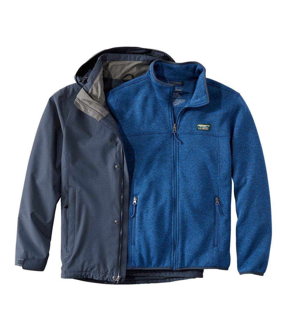 Men's L.L.Bean Sweater Fleece 3-in-1 Jacket