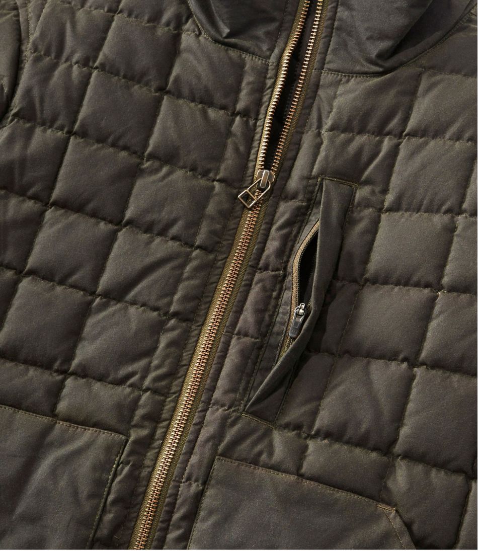 Men's L.L.Bean Upcountry Waxed Cotton Down Sweater