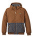 Men's Insulated 3-Season Bomber Hooded Jacket Colorblock