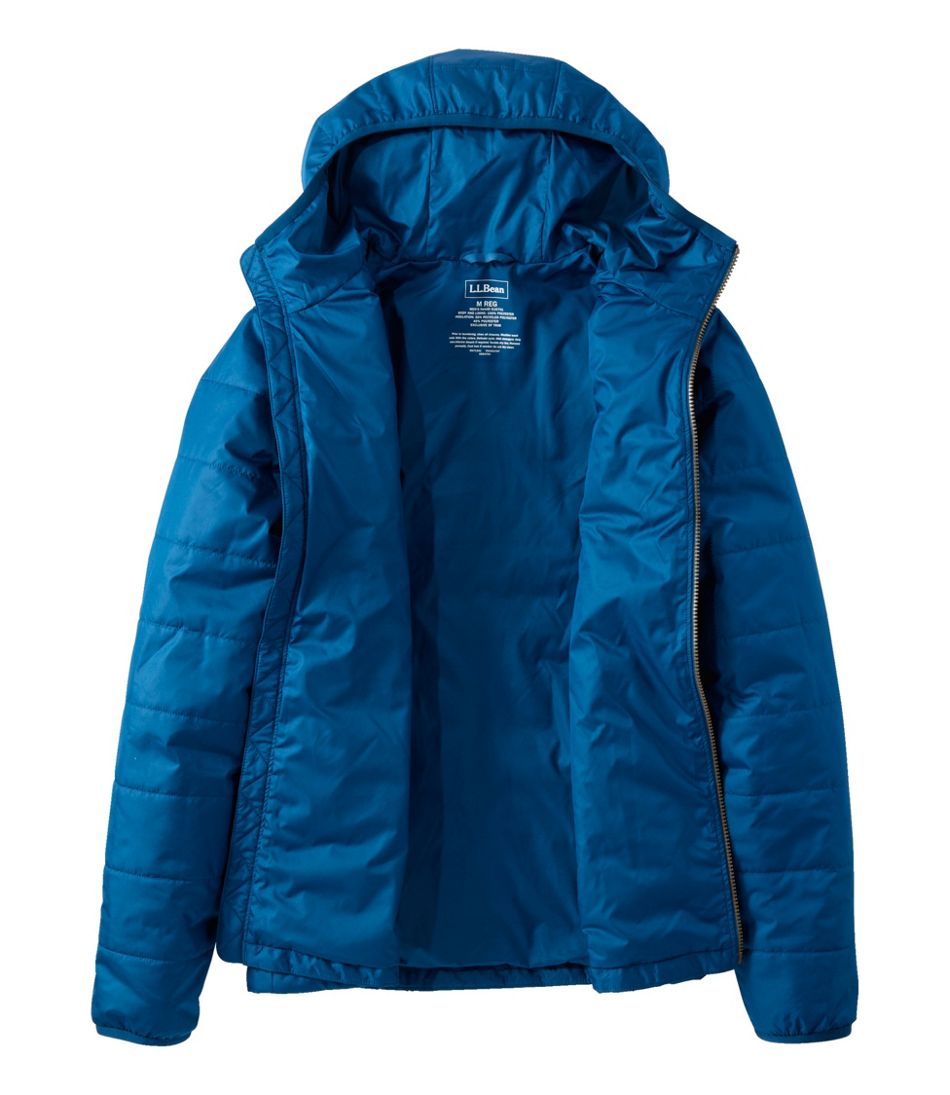 Colorblock Men's Mountain Classic Puffer Hooded Jacket
