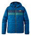 Colorblock Men's Mountain Classic Puffer Hooded Jacket