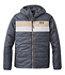 Colorblock Men's Mountain Classic Puffer Hooded Jacket