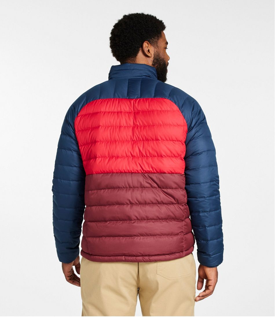 Colorblock Men's Bean's Down Jacket