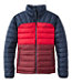 Colorblock Men's Bean's Down Jacket