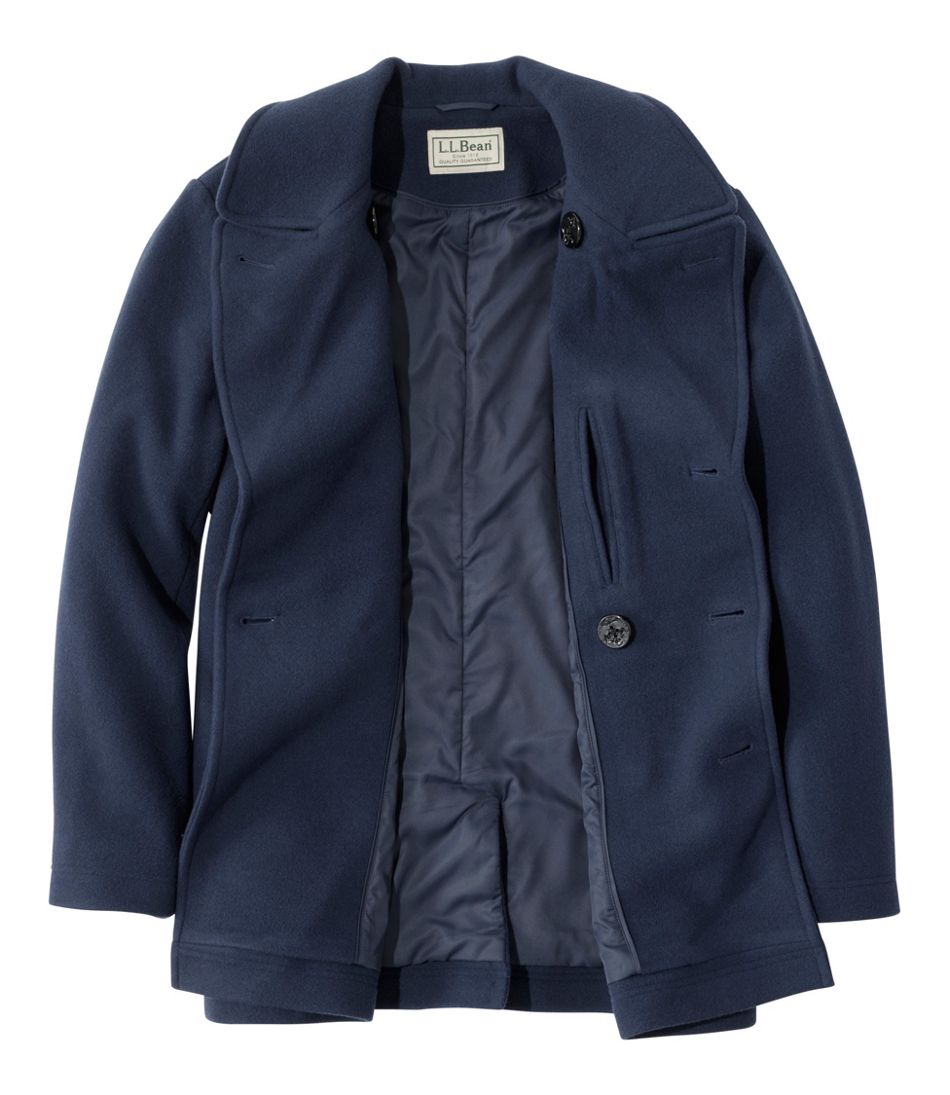 Authentic wool pea coat