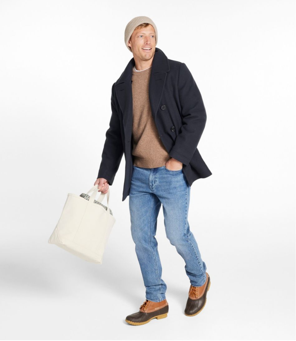 Authentic wool pea coat