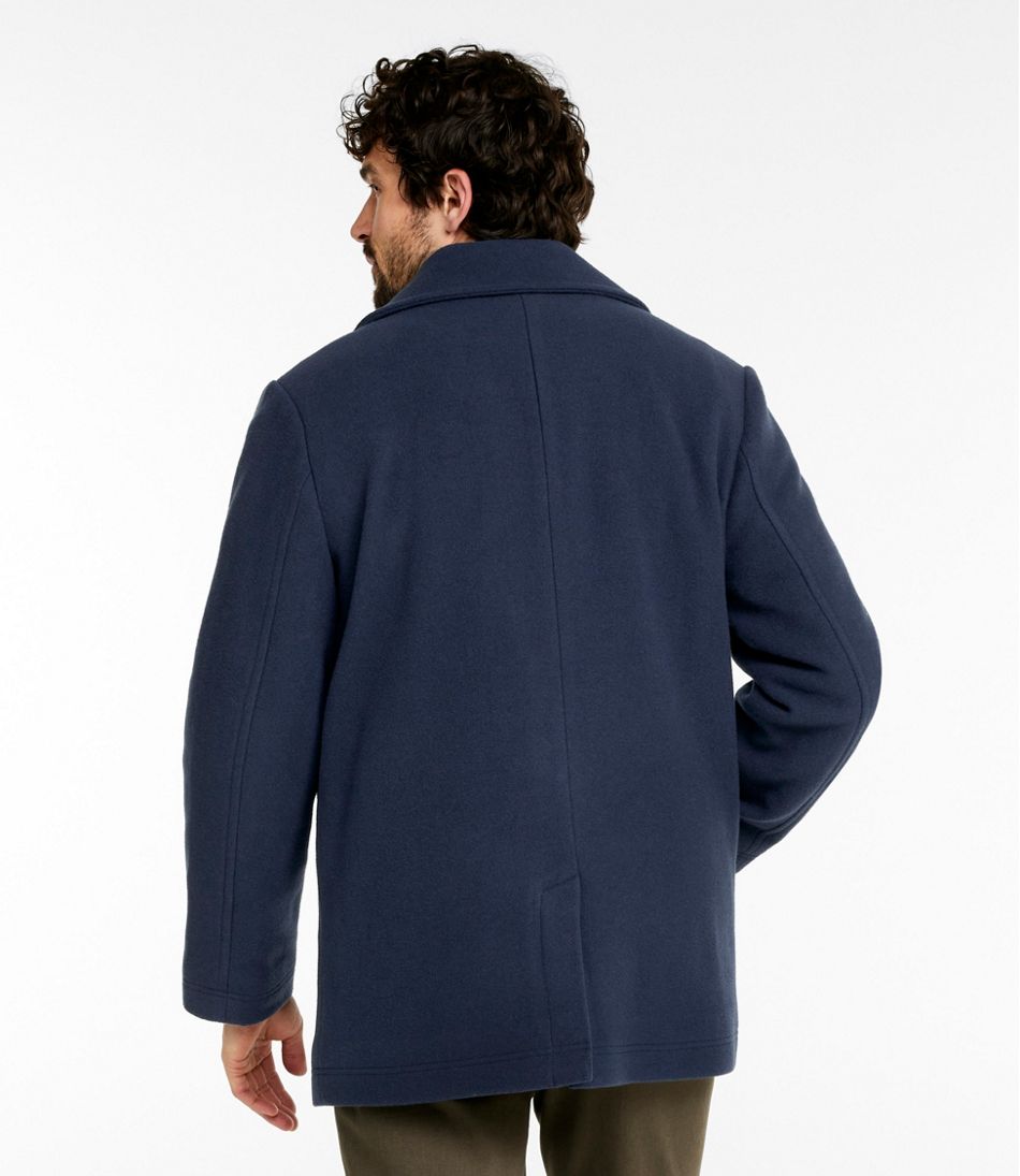 Authentic wool pea coat