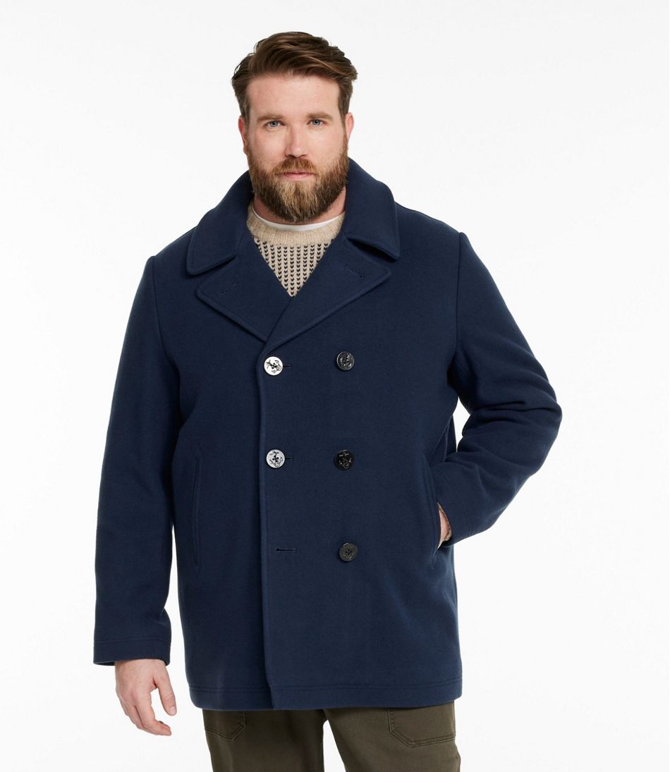 Authentic wool pea coat