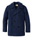 Authentic wool pea coat