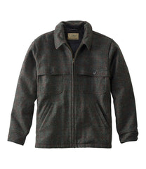 Men's Maine Guide Zip-Front Jac-Shirt with PrimaLoft Plaid