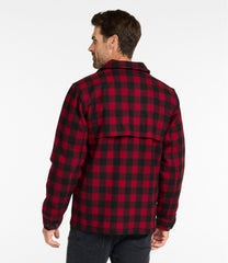 Men's Maine Guide Zip-Front Jac-Shirt with PrimaLoft Plaid