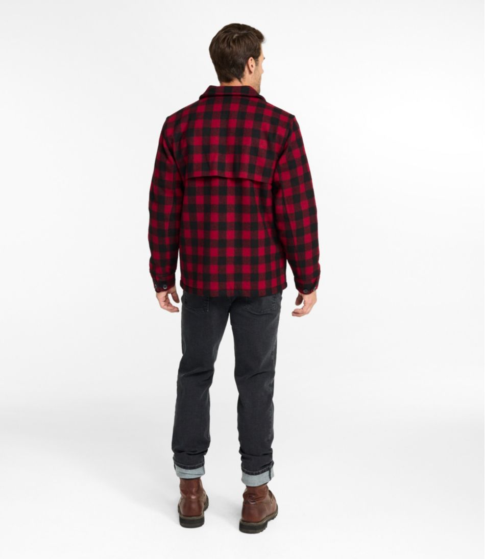 Men's Maine Guide Zip-Front Jac-Shirt with PrimaLoft Plaid