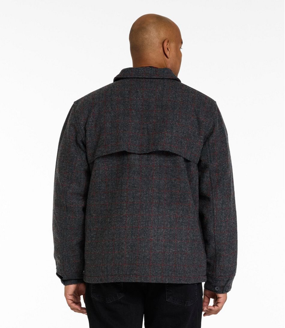 Men's Maine Guide Zip-Front Jac-Shirt with PrimaLoft Plaid