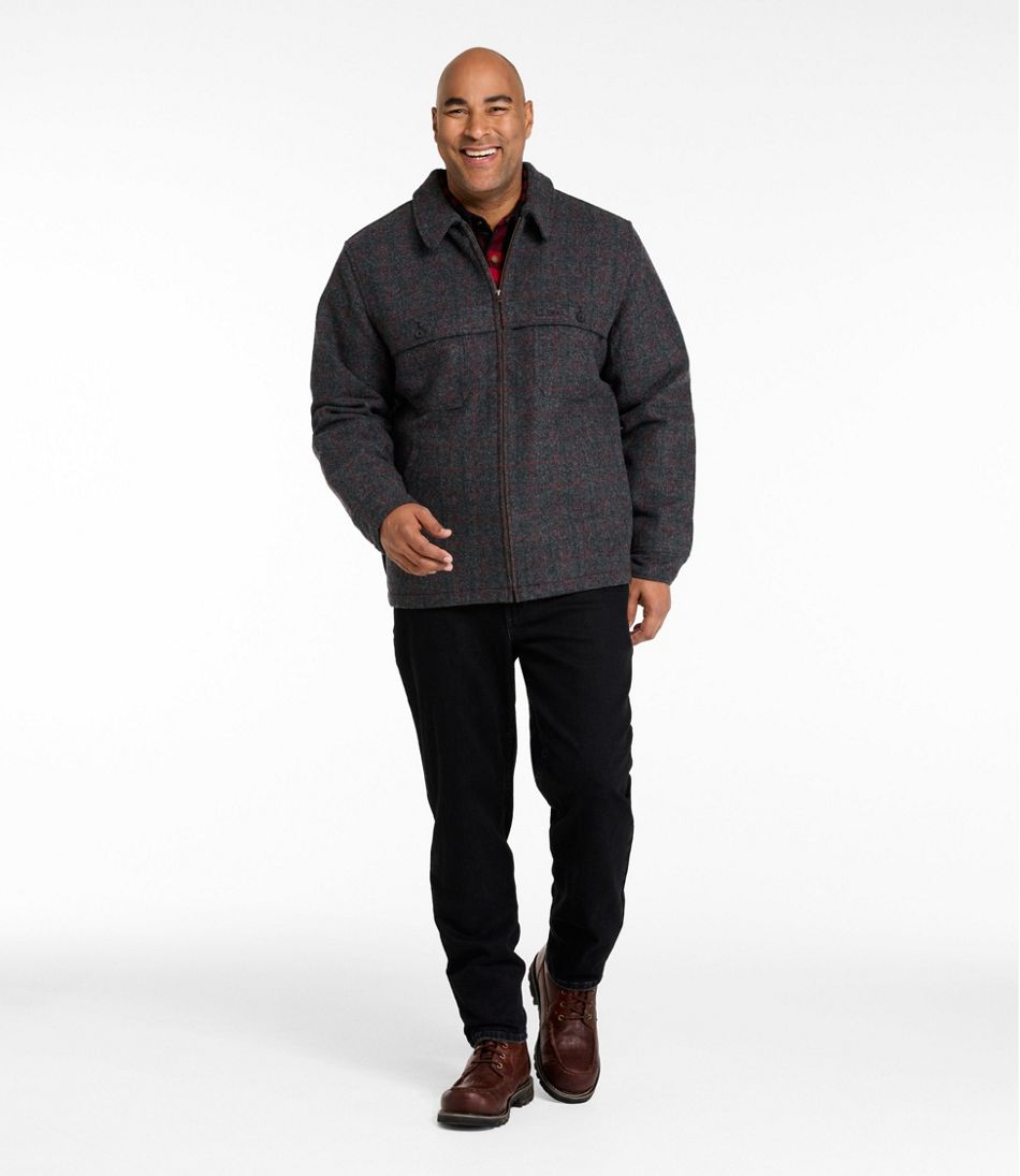 Men's Maine Guide Zip-Front Jac-Shirt with PrimaLoft Plaid