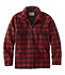 Men's Maine Guide Zip-Front Jac-Shirt with PrimaLoft Plaid