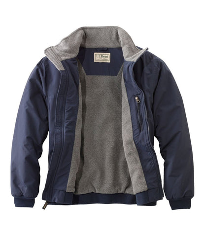 Men's Warm-Up Jacket, Fleece Lined