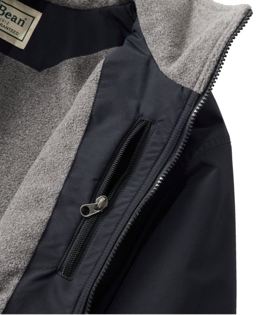 Fleece Lined Men's Warm-Up Jacket