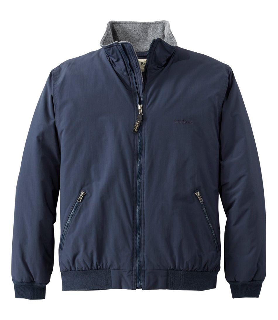 Fleece Lined Men's Warm-Up Jacket