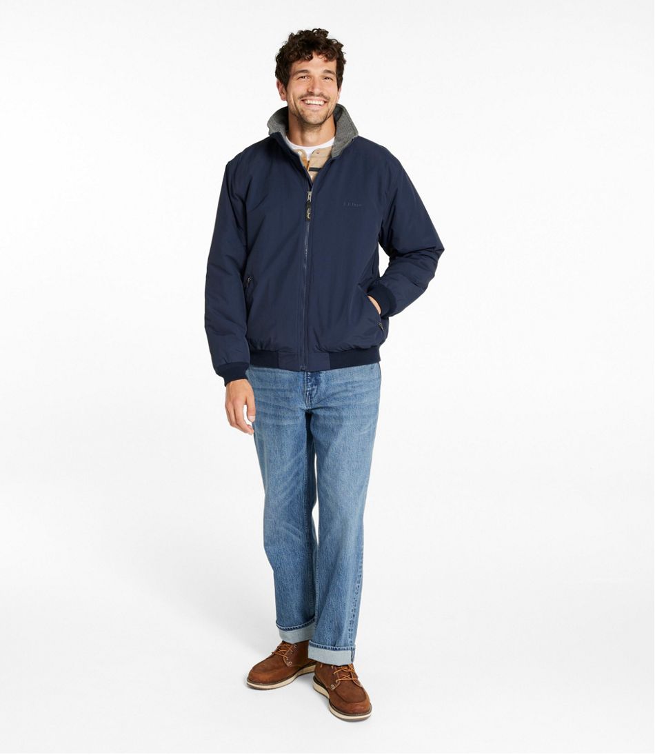 Fleece Lined Men's Warm-Up Jacket