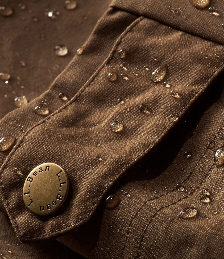 Men's Double L Waxed-Cotton Upland Coat