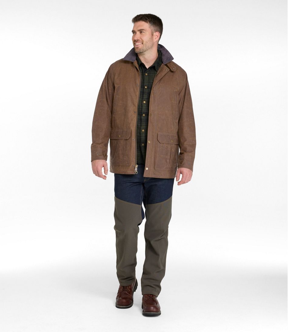 Men's Double L Waxed-Cotton Upland Coat