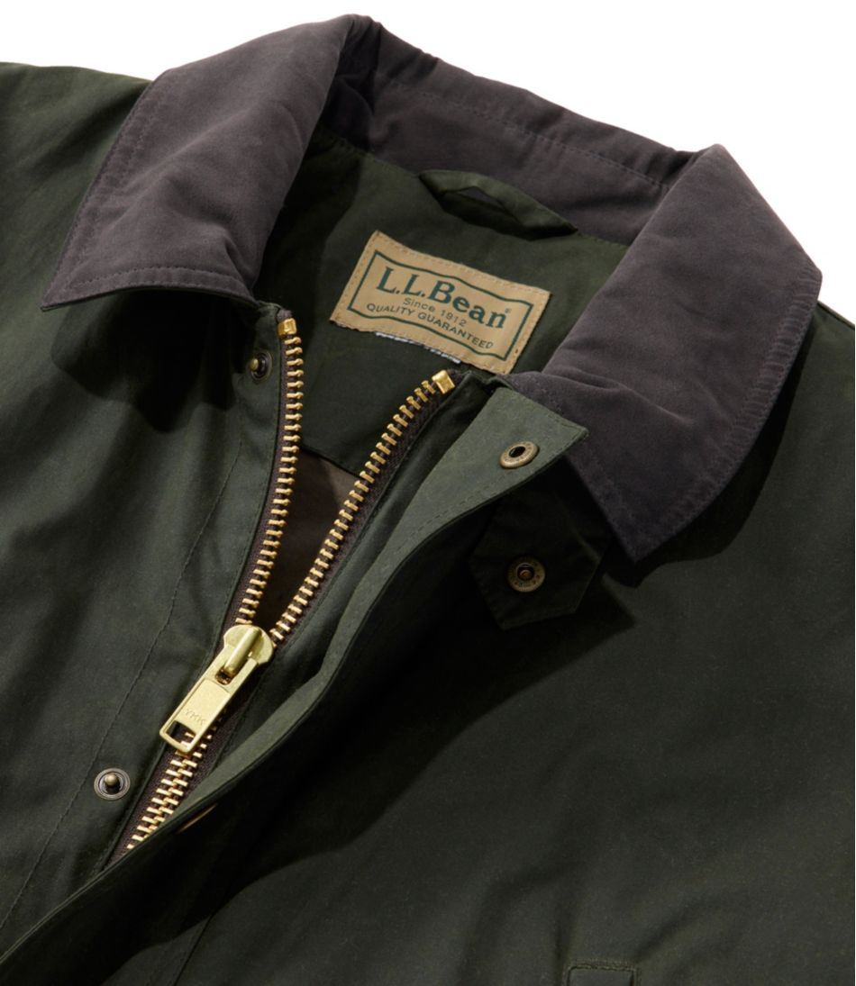 Men's Double L Waxed-Cotton Upland Coat