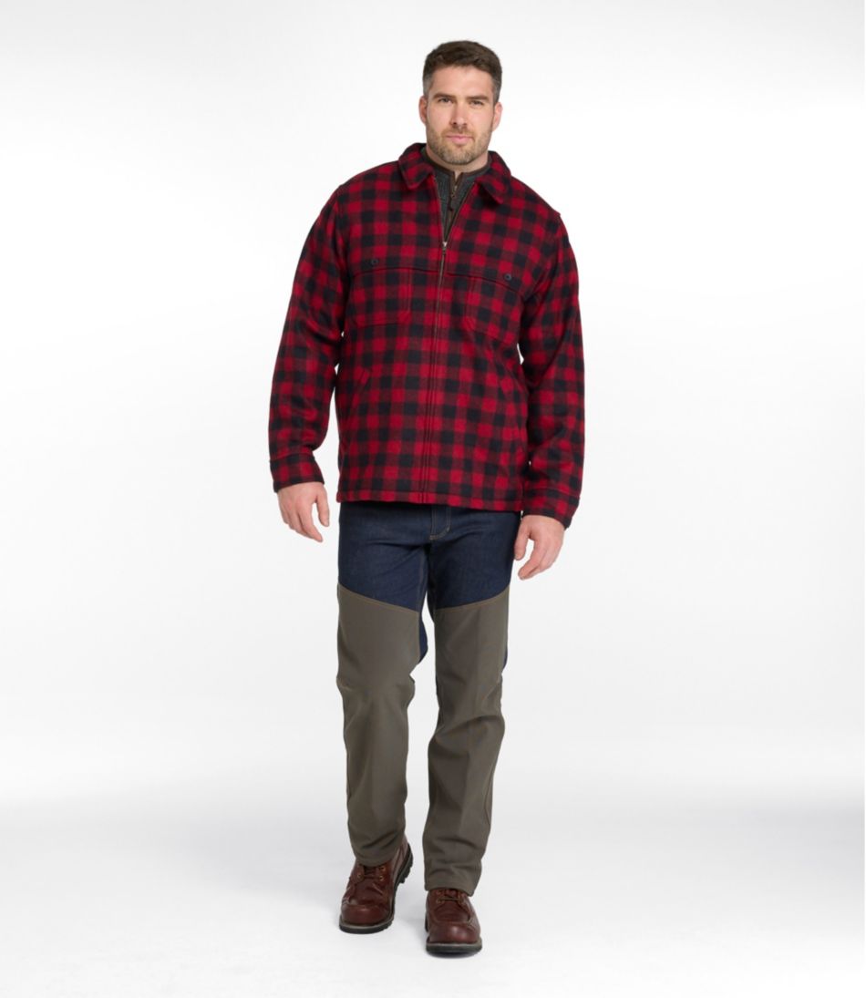 Men's Maine Guide Zip-Front Jac-Shirt Plaid