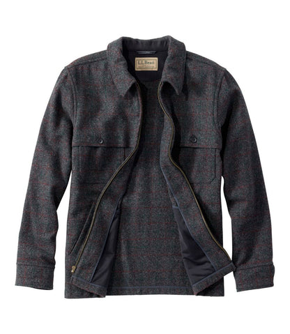 Men's Maine Guide Zip-Front Jac-Shirt, Plaid