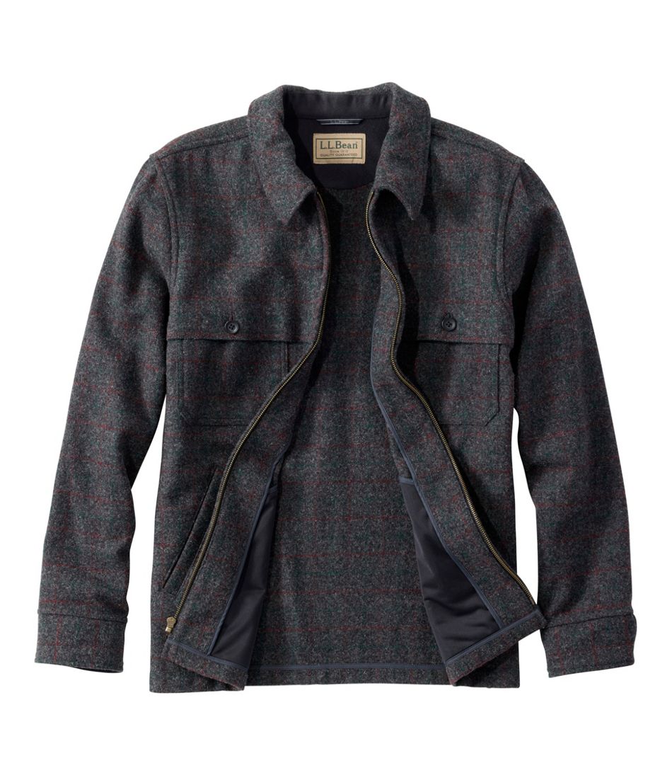 Men's Maine Guide Zip-Front Jac-Shirt Plaid