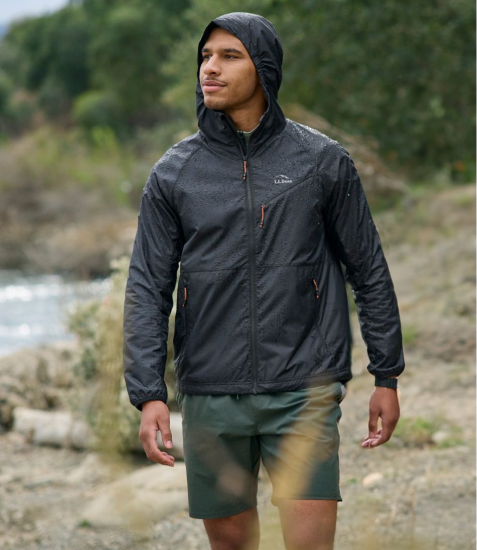 Men's Bean's Performance Fleece-Lined Windbreaker Jacket