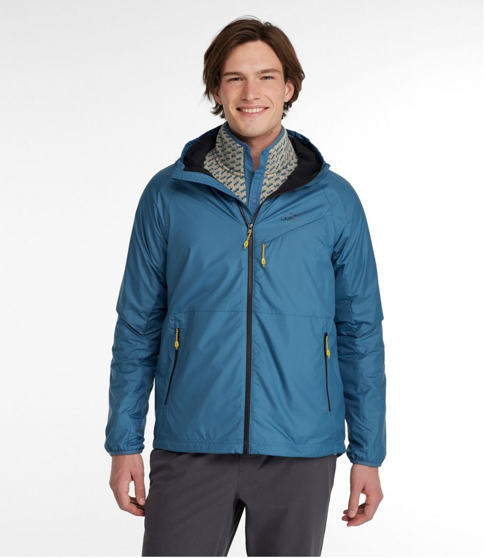 Men's Bean's Performance Fleece-Lined Windbreaker Jacket