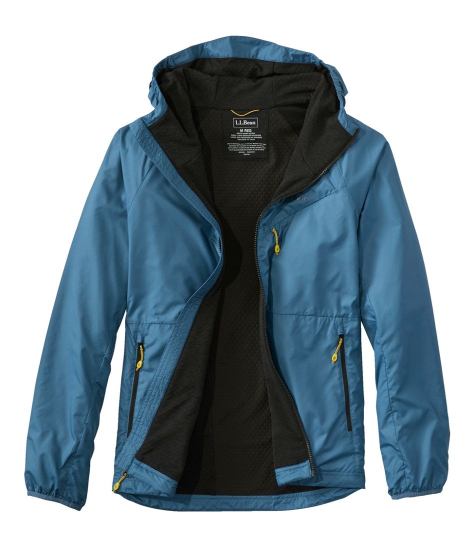 Men's Bean's Performance Fleece-Lined Windbreaker Jacket