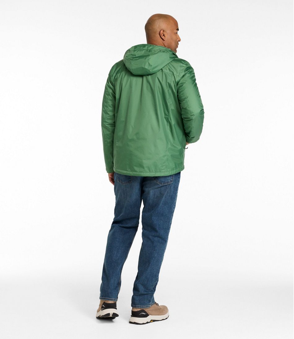 Men's Trail Model Rain Jacket Fleece-Lined