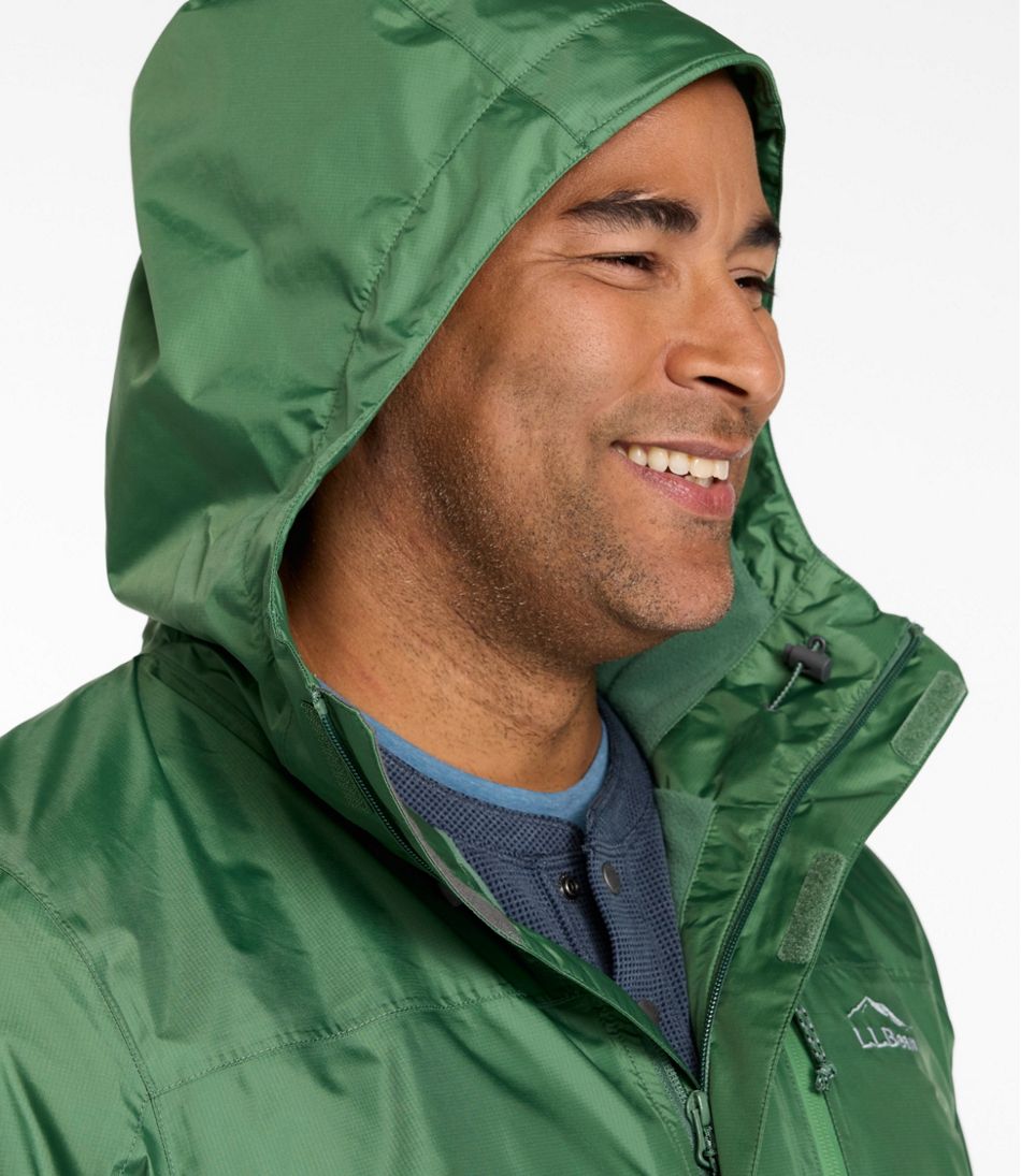 Men's Trail Model Rain Jacket Fleece-Lined