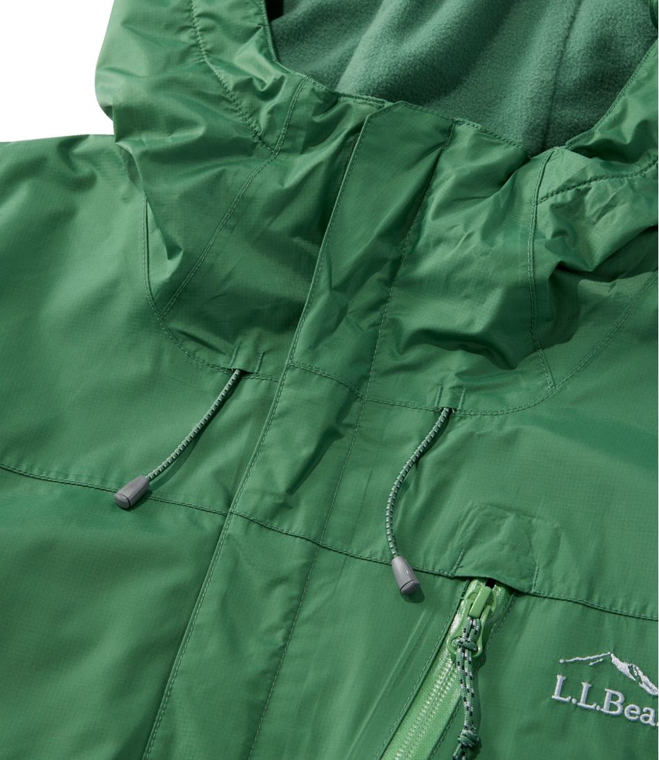 Men's Trail Model Rain Jacket, Fleece-Lined