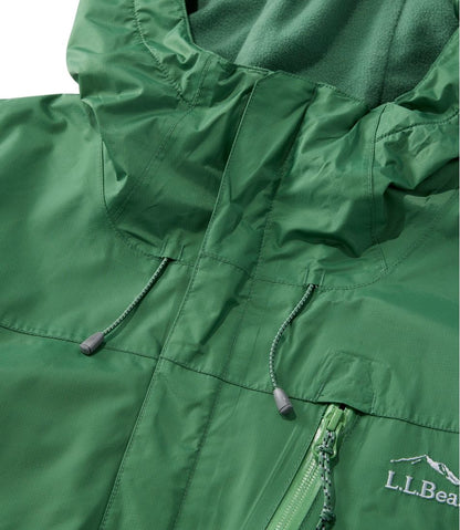 Men's Trail Model Rain Jacket, Fleece-Lined