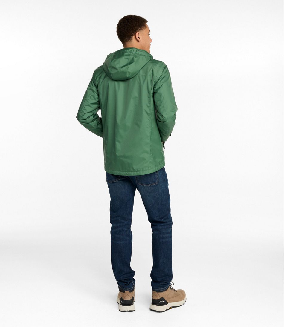 Men's Trail Model Rain Jacket Fleece-Lined