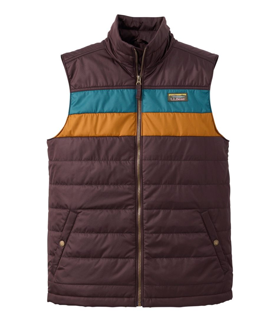 Colorblock Men's Mountain Classic Puffer Vest