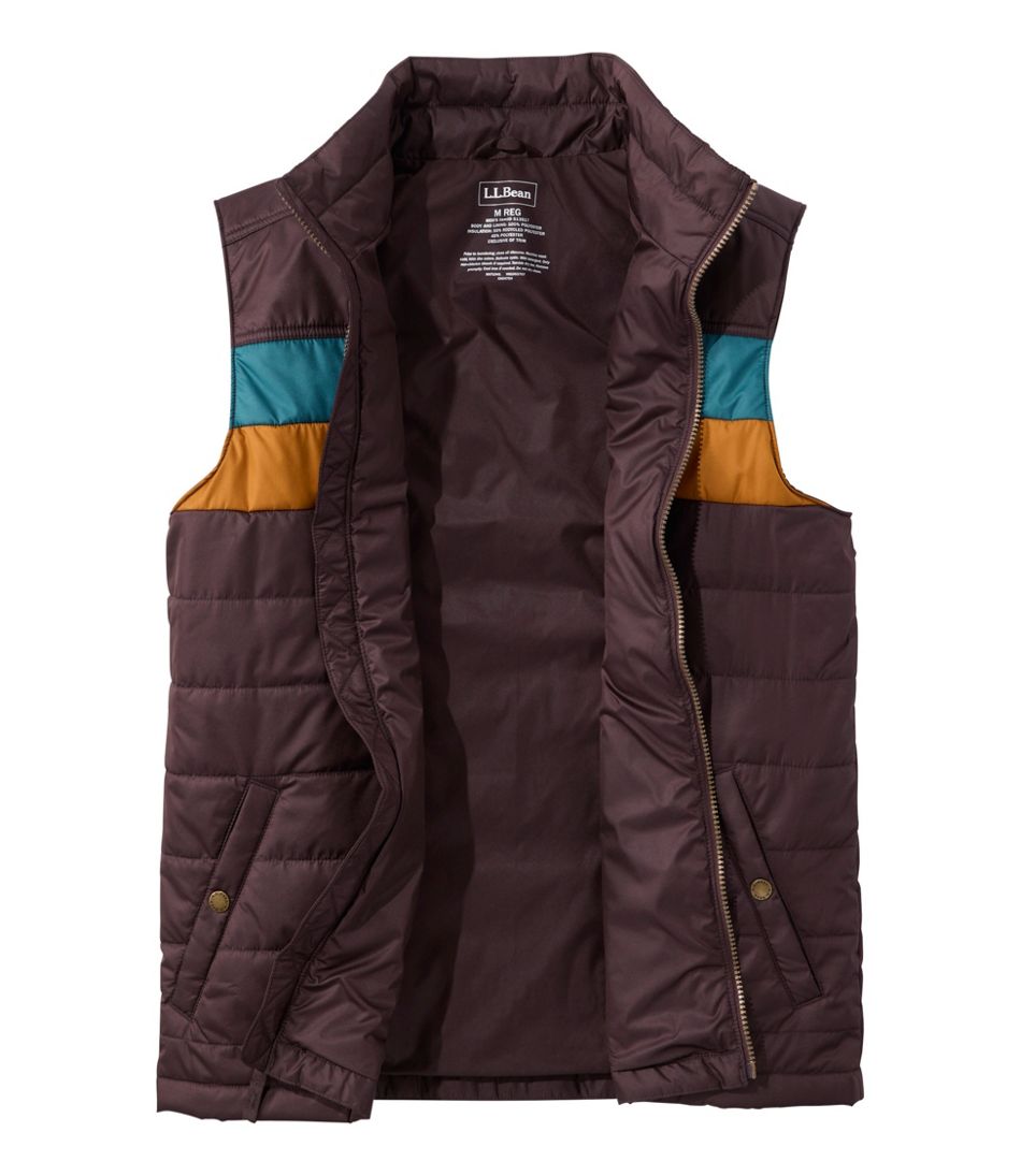 Colorblock Men's Mountain Classic Puffer Vest
