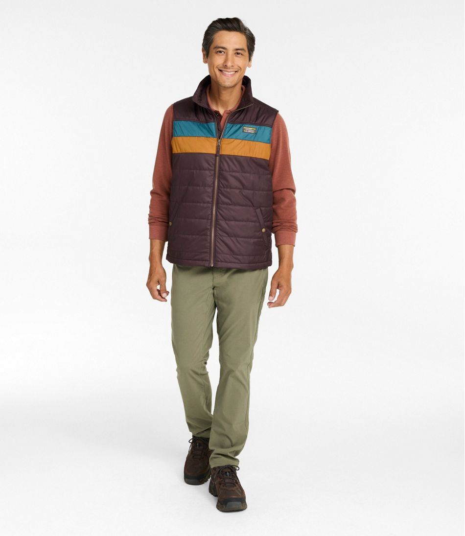 Colorblock Men's Mountain Classic Puffer Vest
