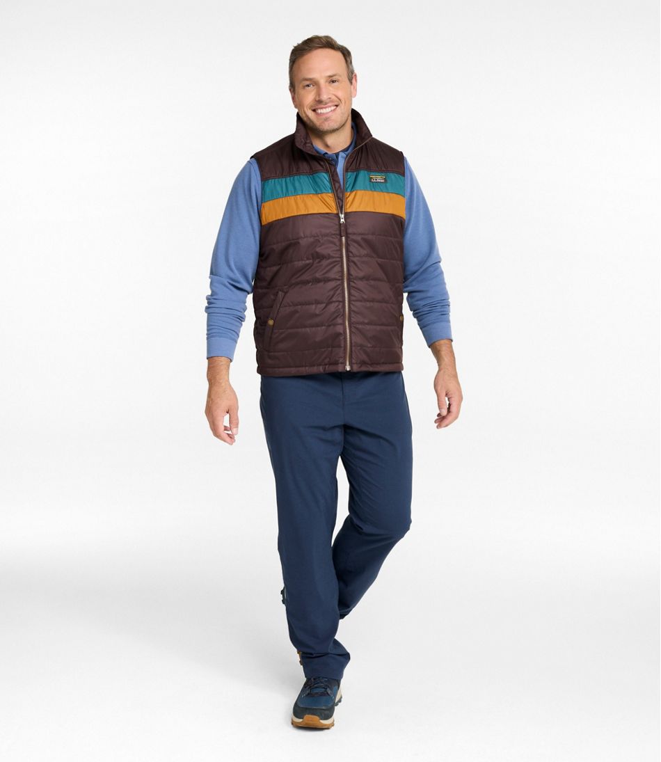 Colorblock Men's Mountain Classic Puffer Vest