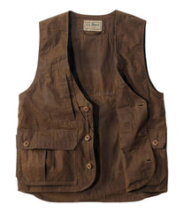 Men's Double L Waxed-Cotton Upland Vest