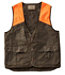 Hunter Orange Men's Double L Waxed-Cotton Upland Vest