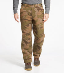 Camouflage Men's Maine Guide Wool Pants with PrimaLoft