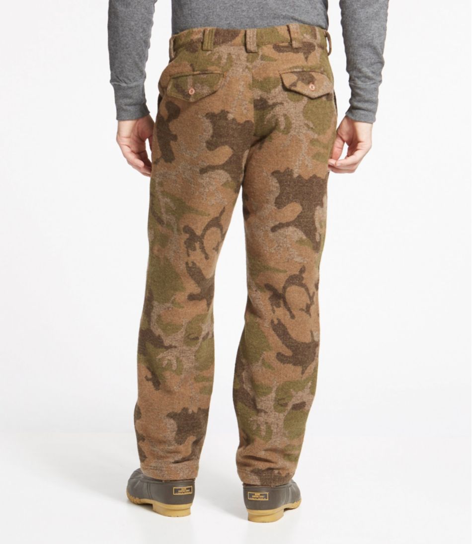 Camouflage Men's Maine Guide Wool Pants with PrimaLoft